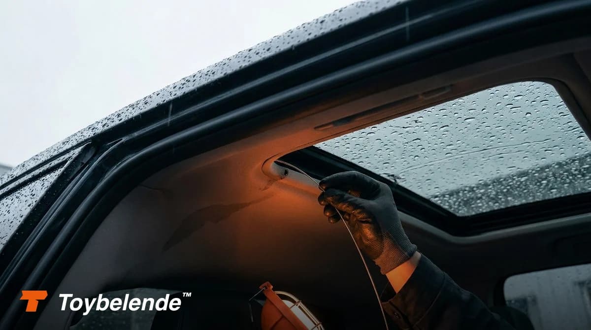 Araç içi su alma ve sunroof tahliye temizliği rehberi