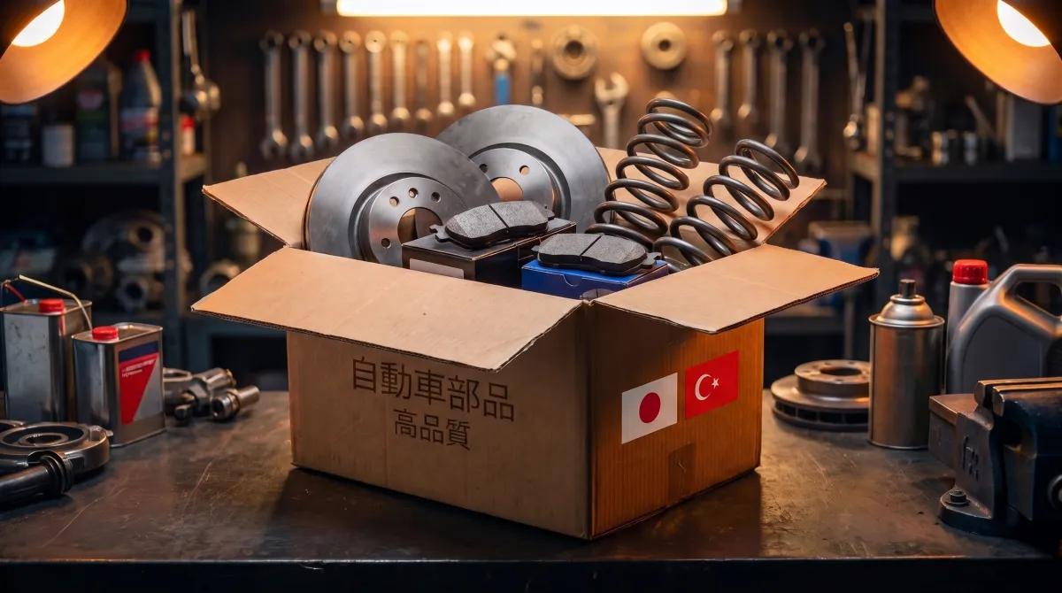 Japon araç (Toyota, Honda, Nissan) yedek parçası Samsun'da nereden bulunur?