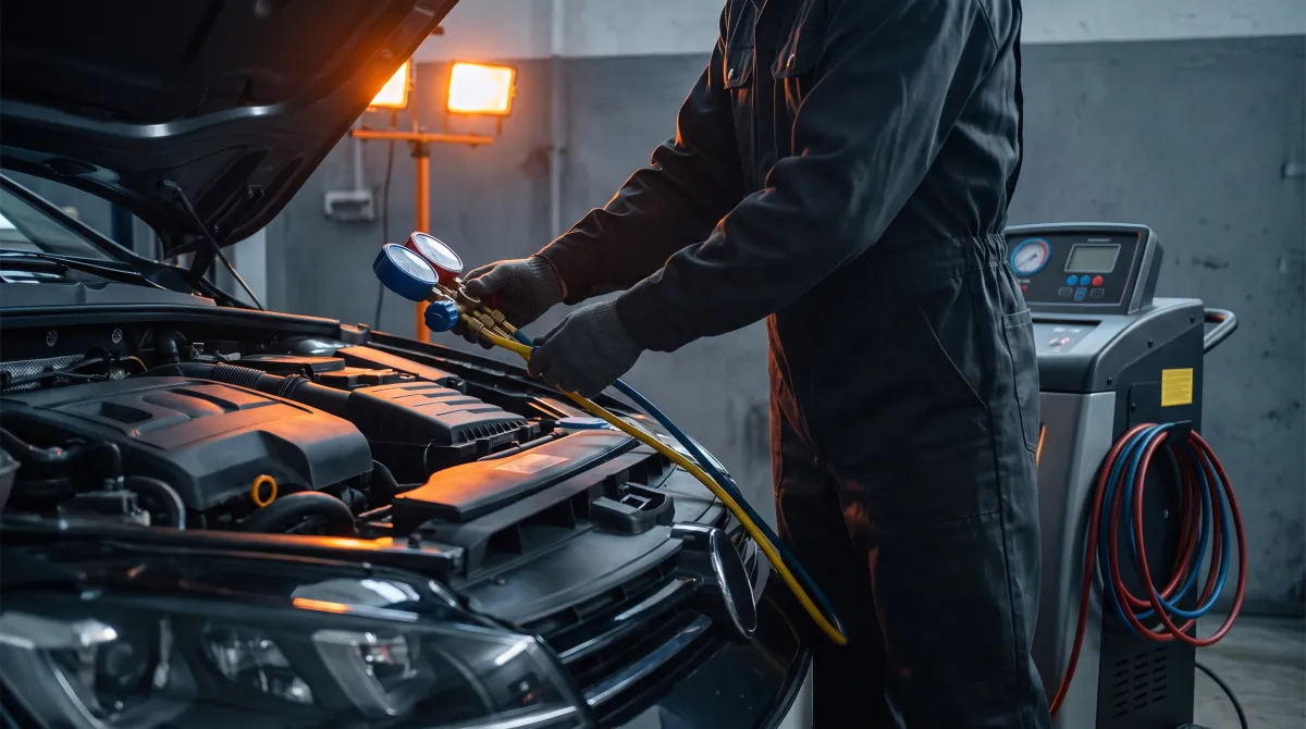 Oto klima soğutmuyor: gaz mı, kompresör mü? Samsun rehberi