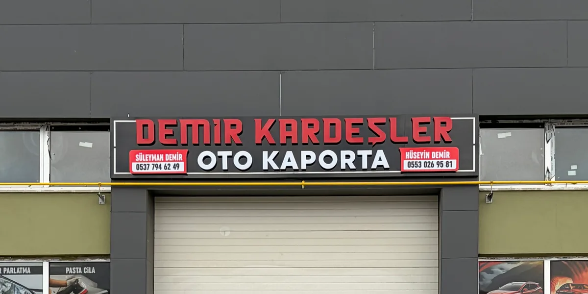 Demir Kardeşler Oto Kaporta kapak görseli