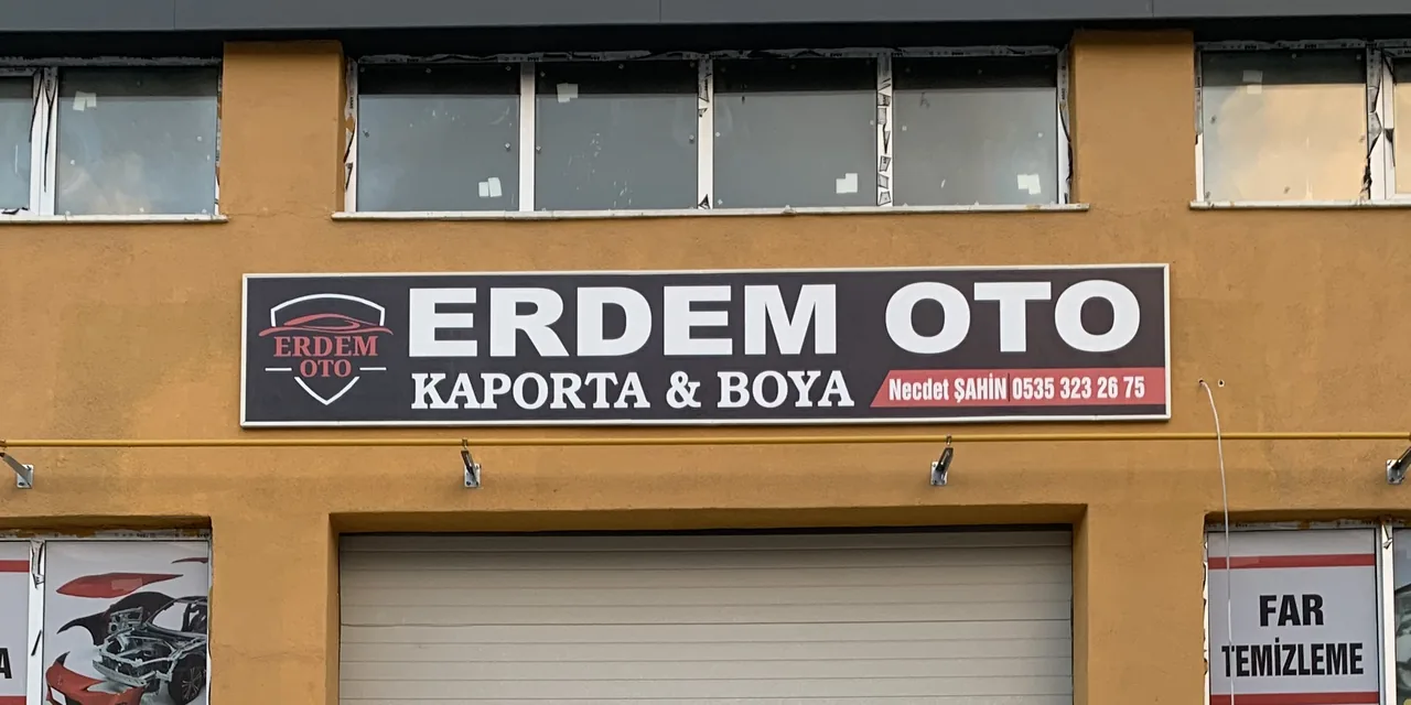 Erdem Oto Kaporta Boya kapak görseli