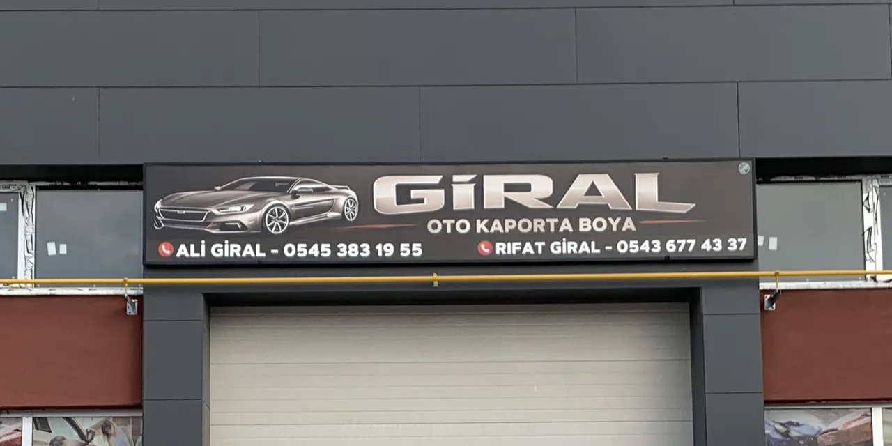 Giral Oto Kaporta Boya kapak görseli